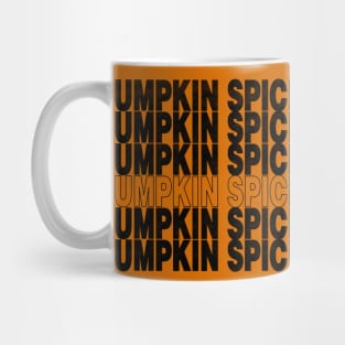 Pumpkin Spice (Black Letters) Mug